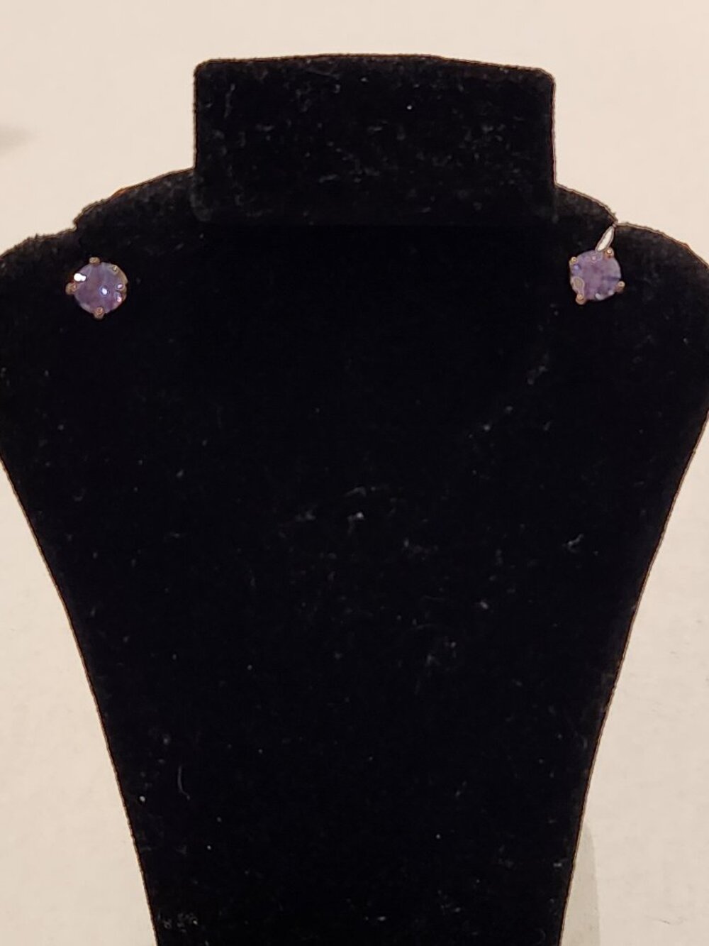 Tanzanite Stud Earrings 925 Sterling Silver